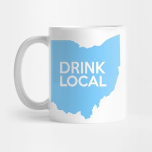 Ohio Drink Local OH Blue Mug